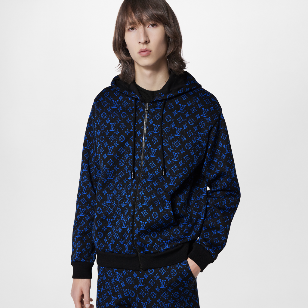 Louis Vuitton Monogram Zip-Through Hoodie